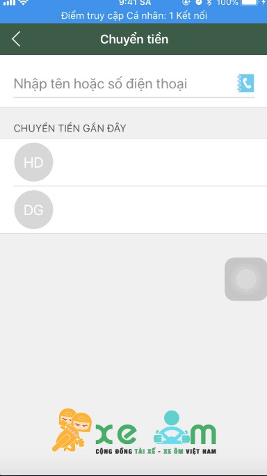 chuyen tien momo 2